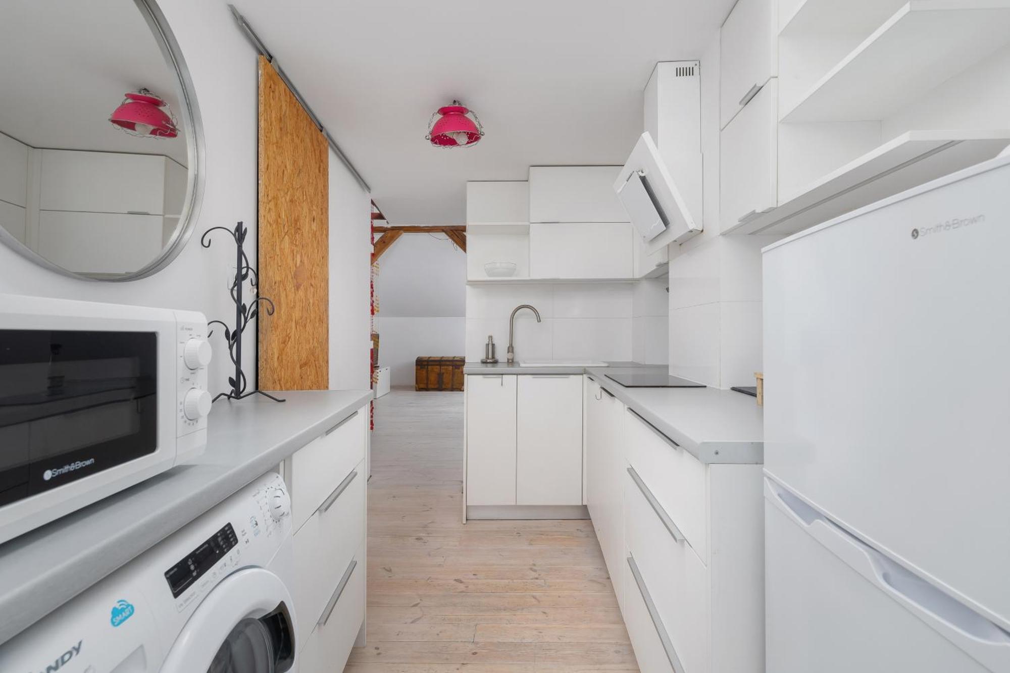 Klimatyzowane Do Pracy Zdalnej W Centrum Krakowa Z Antresola I Wanna By Renters Leilighet *